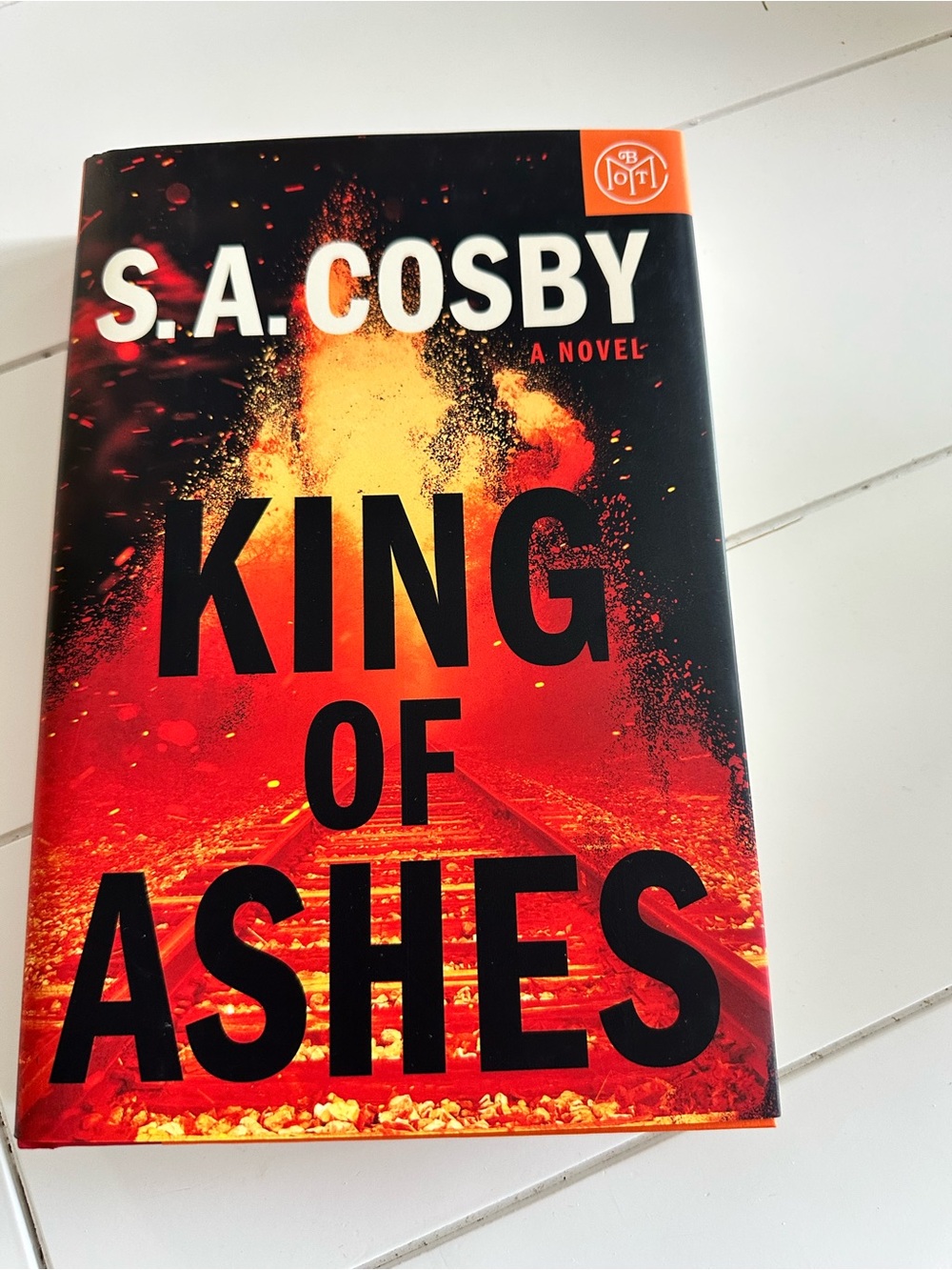 📚4 for $30 BOOK SALE - King of Ashes Hardcover - S.A Crosby